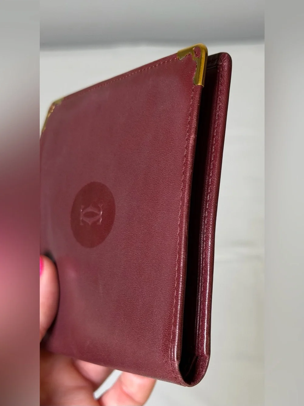 Cartier compact wallet